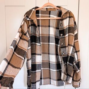 Amazon Shacket, second photo shows true colors